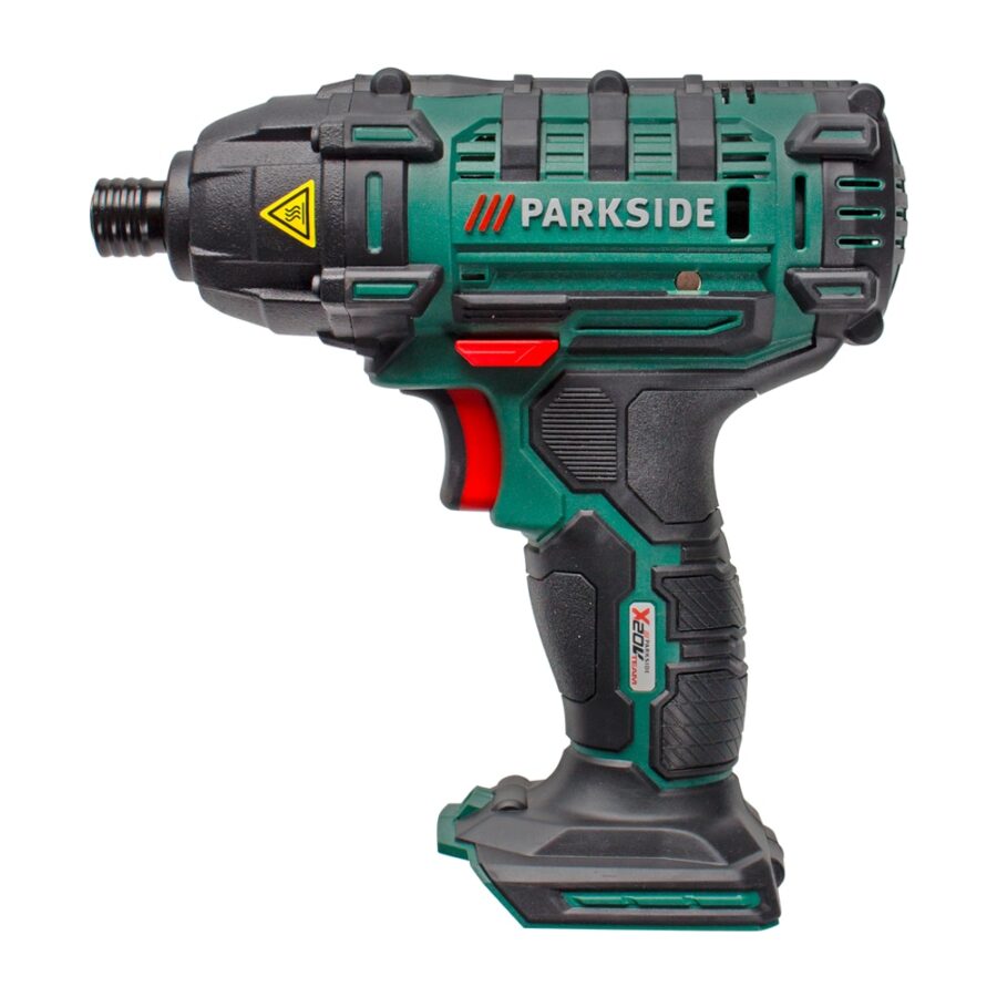 Cheie de impact Parkside 20 V, 180 Nm, fara acumulator si fara incarcator