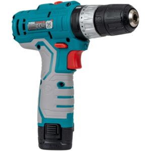 Masina de gaurit cu percutie si acumulator Total TIDLI1232E, 12V, 1.5Ah Li-Ion, 2 acumulatori