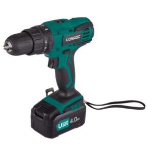 Masina de gaurit cu percutie, VONROC, S3_CD505DC, 20V, cu acumulator 4.0Ah, mandrina rapida 13mm