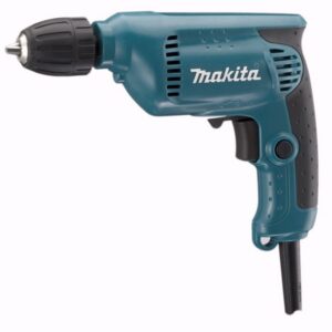 Masina de gaurit fara percutie Makita 6413, 450 W, mandrina rapida, 10 mm, 1 treapta viteza, turatie reglabila