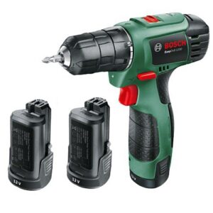 Masina de gaurit/insurubat (bormasina) Bosch EasyDrill 1200, cu 2 acumulatori Litiu-Ion, 1.5 Ah, 2 trepte putere