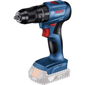 Masina de gaurit si insurubat (bormasina) cu percutie pe acumulator Bosch Professional GSB 185-LI, 18 V, 50/21 Nm, 1900 RPM, fara acumulator/incarcator, valiza profesionala