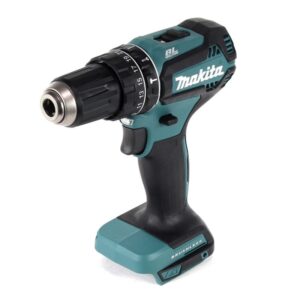 Masina de gaurit si insurubat (bormasina) pe acumulator cu percutie Makita DHP485Z, 18 V, 28500 percutii/min, 25/50 Nm, mandrina rapida 13 mm, agataroare curea, fara...