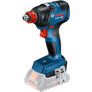 Masina de infiletat/desfiletat cu impact (pe acumulator) Bosch Professional GDX 18V-200, 18 V, 200 Nm, 3400 RPM, 4200 percutii/min, cutie L-Boxx, fara acumulator/incarcator