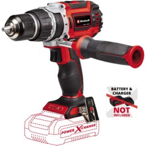 Masina de insurubat si gaurit (bormasina) pe acumulator cu impact Einhell Power-X-Change TP-CD 18/60 Li-i BL Solo, 18 V, 60 Nm, 23 trepte, 13 mm mandrina, fara...