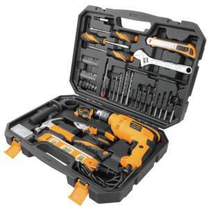 Set de 95 de unelte de mana cu bormasina, Industrial, Tolsen