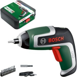 Surubelnita cu acumulator Bosch IXO 7 Basic, 3,6 volti (verde/negru, baterie Li-ion 2.0Ah)