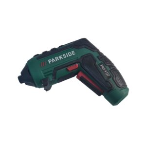 Surubelnita cu acumulator Parkside, 4 V, 14 bituri, 200 rpm, 10Nm, maner tip pistol, cablu incarcare inclus