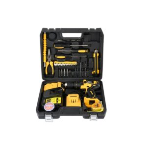 Trusa completa bormasina electrica fara fir, posibilitate de reglare a cuplului, 30 accesorii, JRH